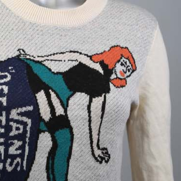 VANS Off The Wall Women's Sweater S/XS NO TAGS - Picture 6 of 8